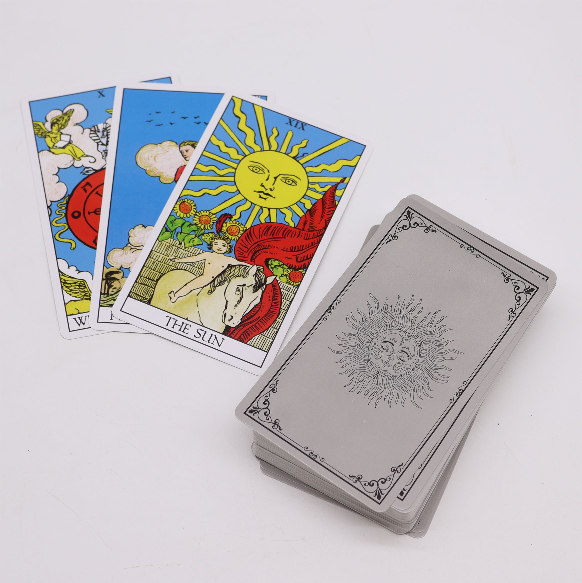 Cartas de Tarot con Libro Guía - Arcanos Tradicionales - Imagen 2