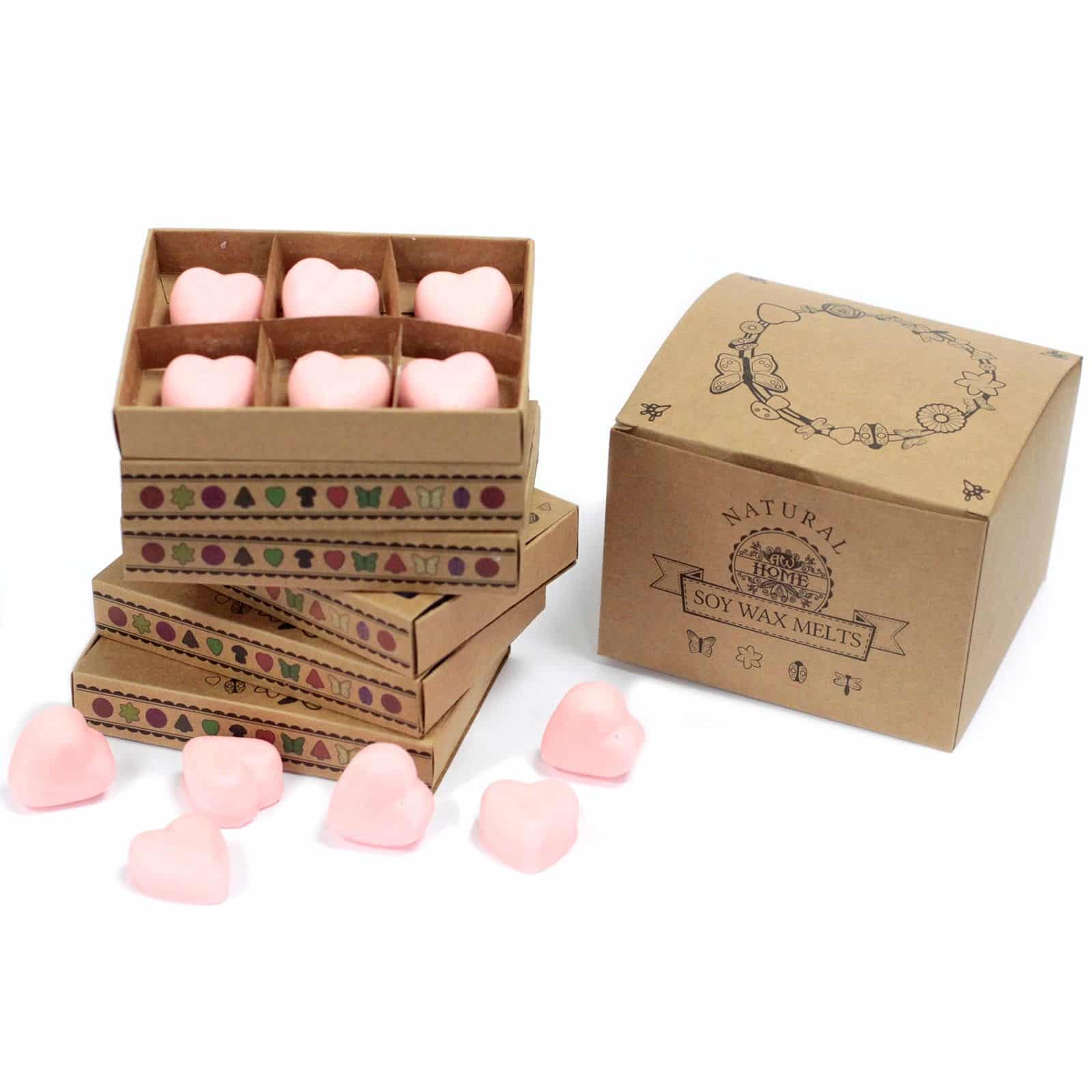 Caja de 6 ceras de Soja - Sangre de Dragon - Imagen 2