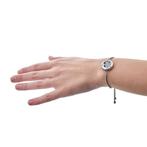 Pulsera de Cadena de Aromaterapia - Árbol de la Vida - 20mm - Imagen 6