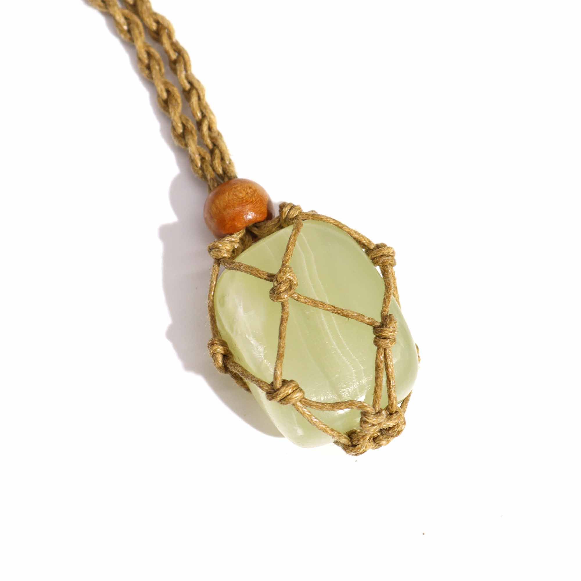 Cordones para Collar de Pieras Preciosas 45 cm - Arena - Imagen 3