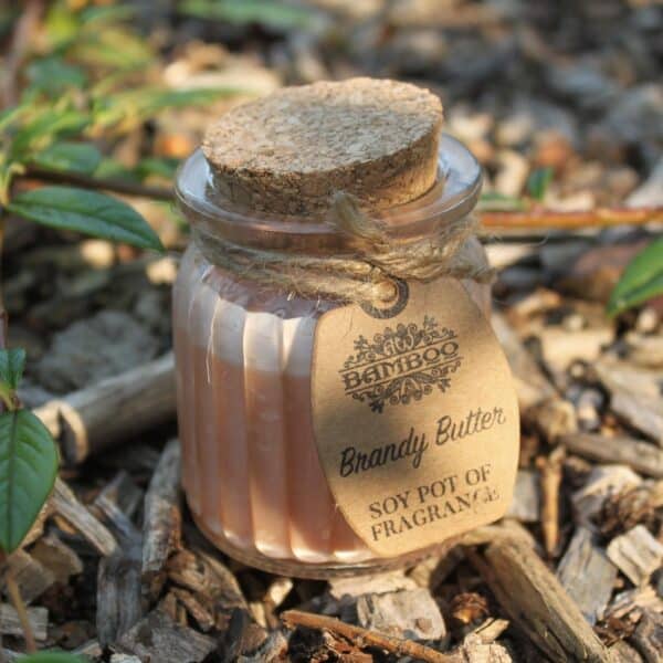 Vela de Cera de Soja Tarro - Mantequilla Brandy - Imagen 5