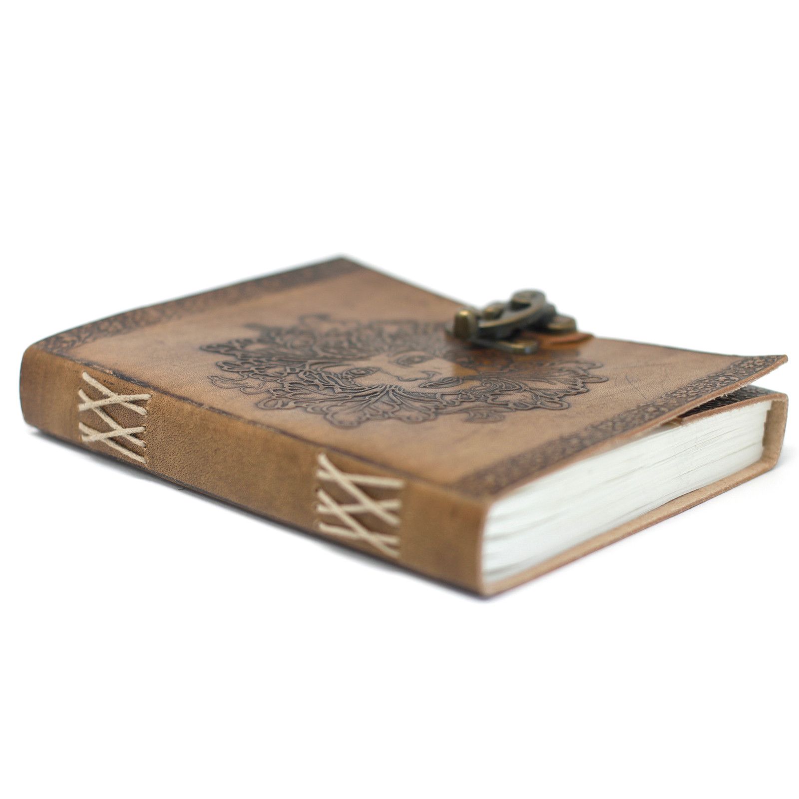 Leather Greenman Notebook - Imagen 2