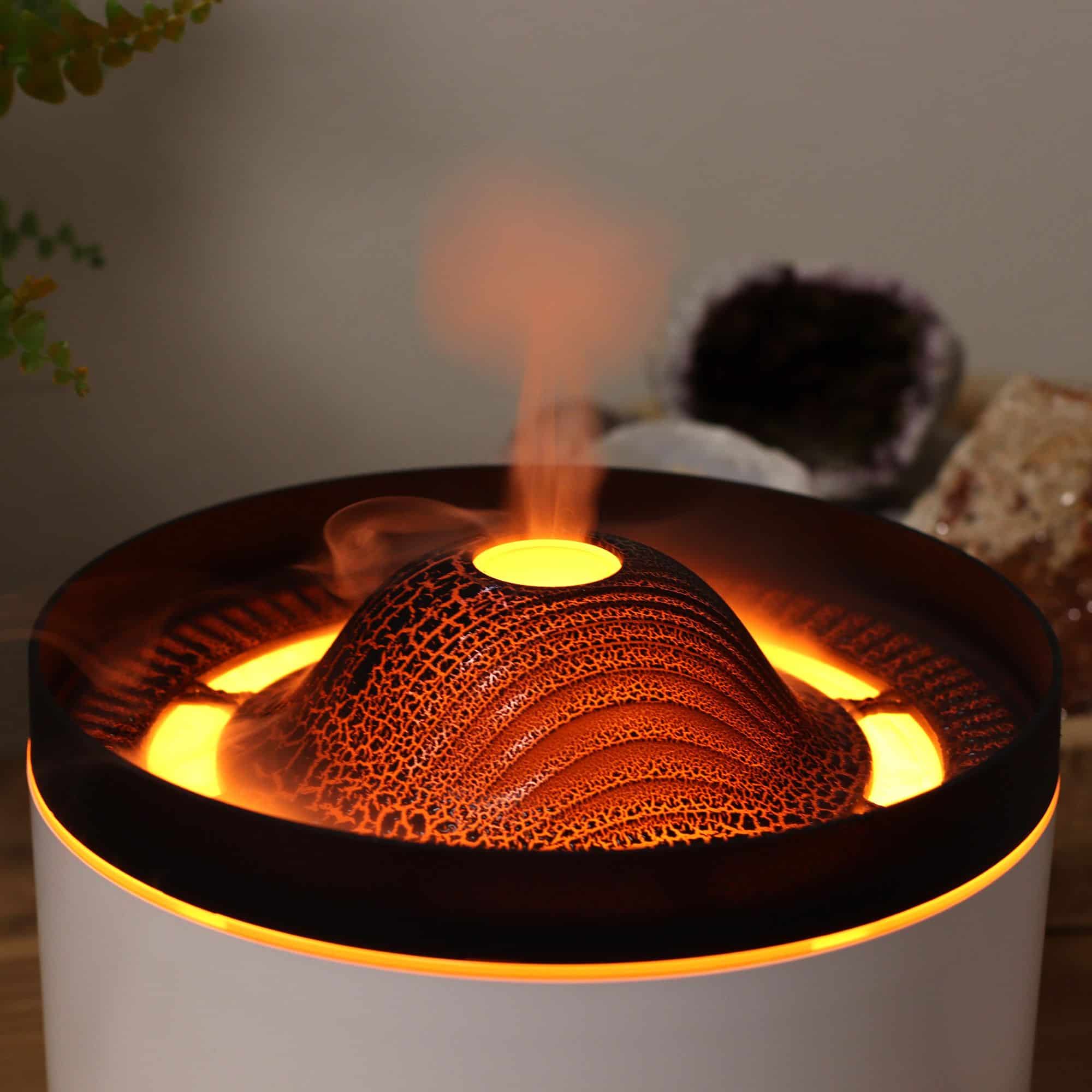 Large Volcano Effect Aroma Diffuser (plug) Two Colours - Imagen 9