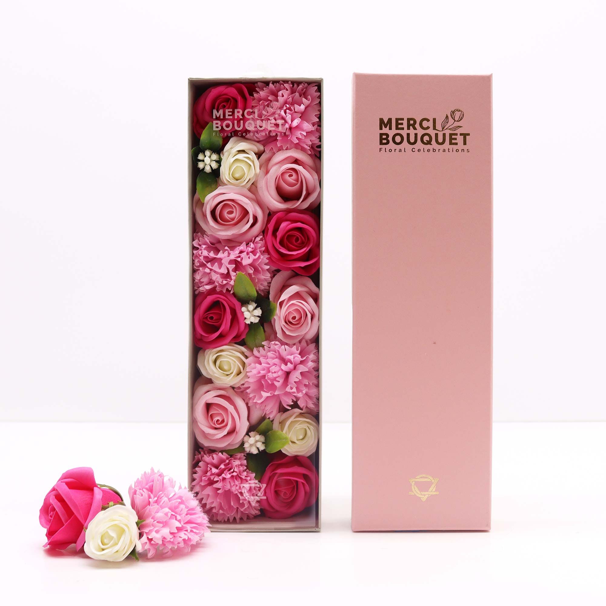Caja Larga - Baby Blessings - Rosas - Imagen 2