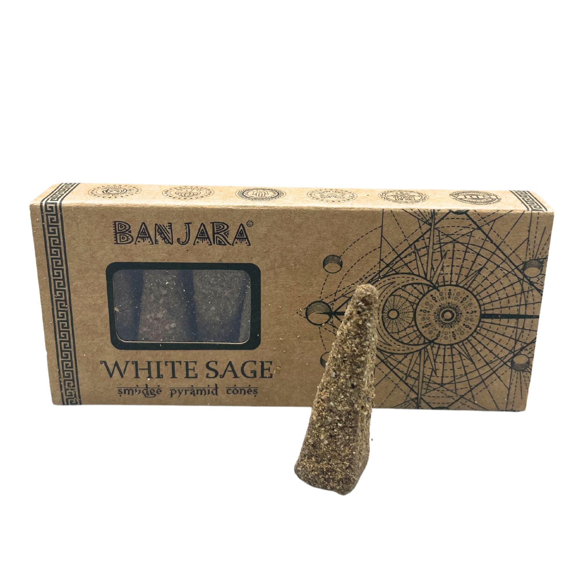 Conos piramidales Banjara Smudge - Trigo blanco - Imagen 5