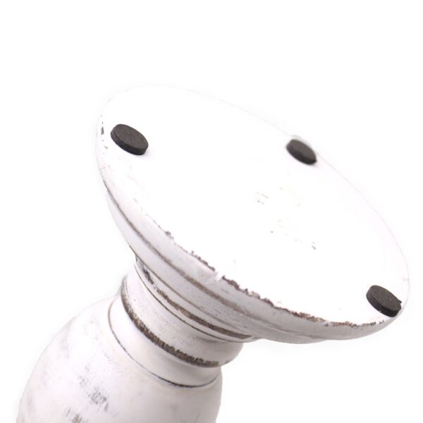Candelero Clásico - Blanco - 30x10cm - Mediano - Imagen 4