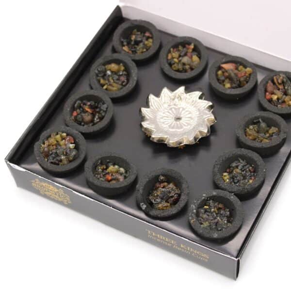 Caja de 12 Copas de Resina - Tres Reyes - Imagen 3