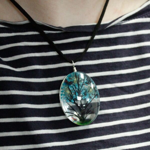 Flores Prensadas - Arbol De La Vida - Colores mezclados - Imagen 4