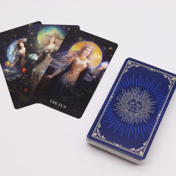 Cartas del Tarot con Libro Guía - Arcanos de la Diosa - Imagen 3