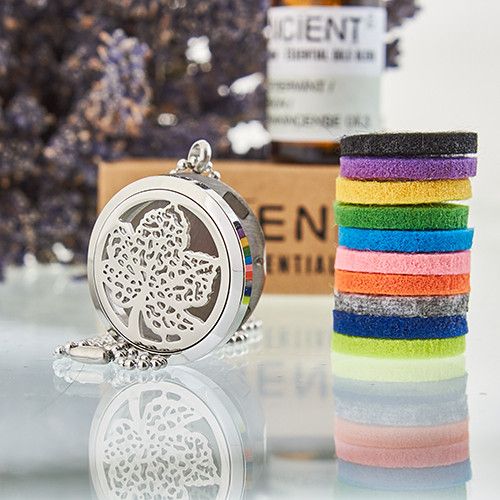 Collar difusor de aromaterapia 30mm - Hoja - Imagen 2