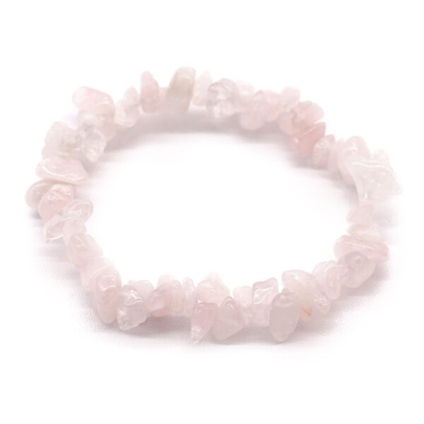 Bomba de baño con pulsera de gemas de cuarzo rosa - Imagen 10