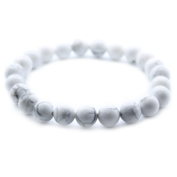 Brazalete de Energía - Jaspe blanco - Imagen 3