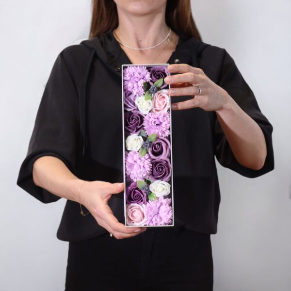 Caja Larga - Rosa Lavanda y Clavel - Imagen 5