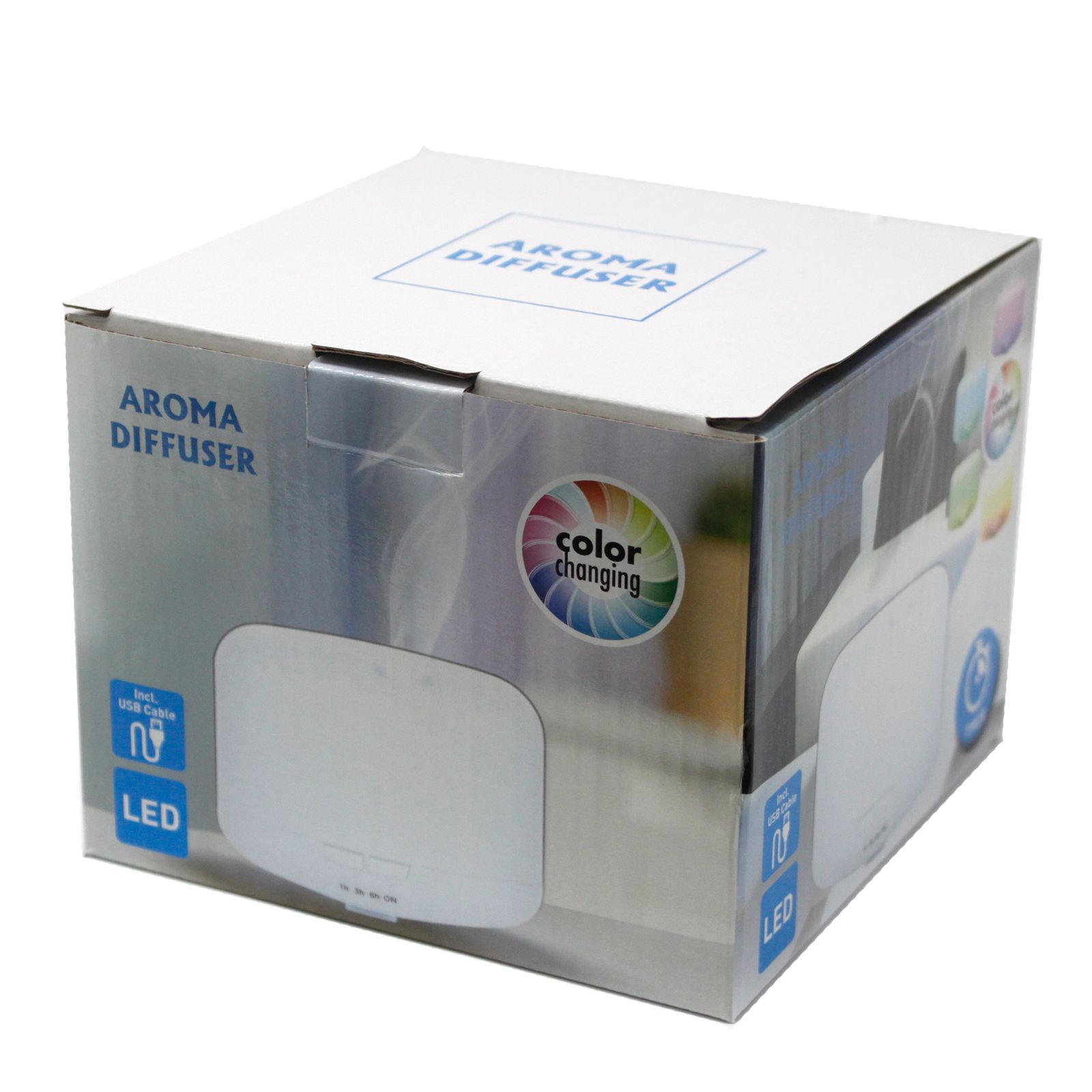 Aarhus Atomiser - Classic Pod - USB - Colour Change - Timer - Imagen 4
