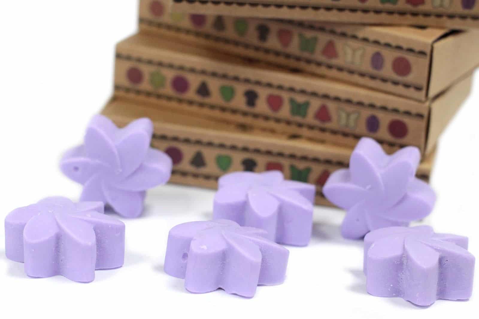 Caja de 6 ceras de Soja -Campos de lavanda - Imagen 3