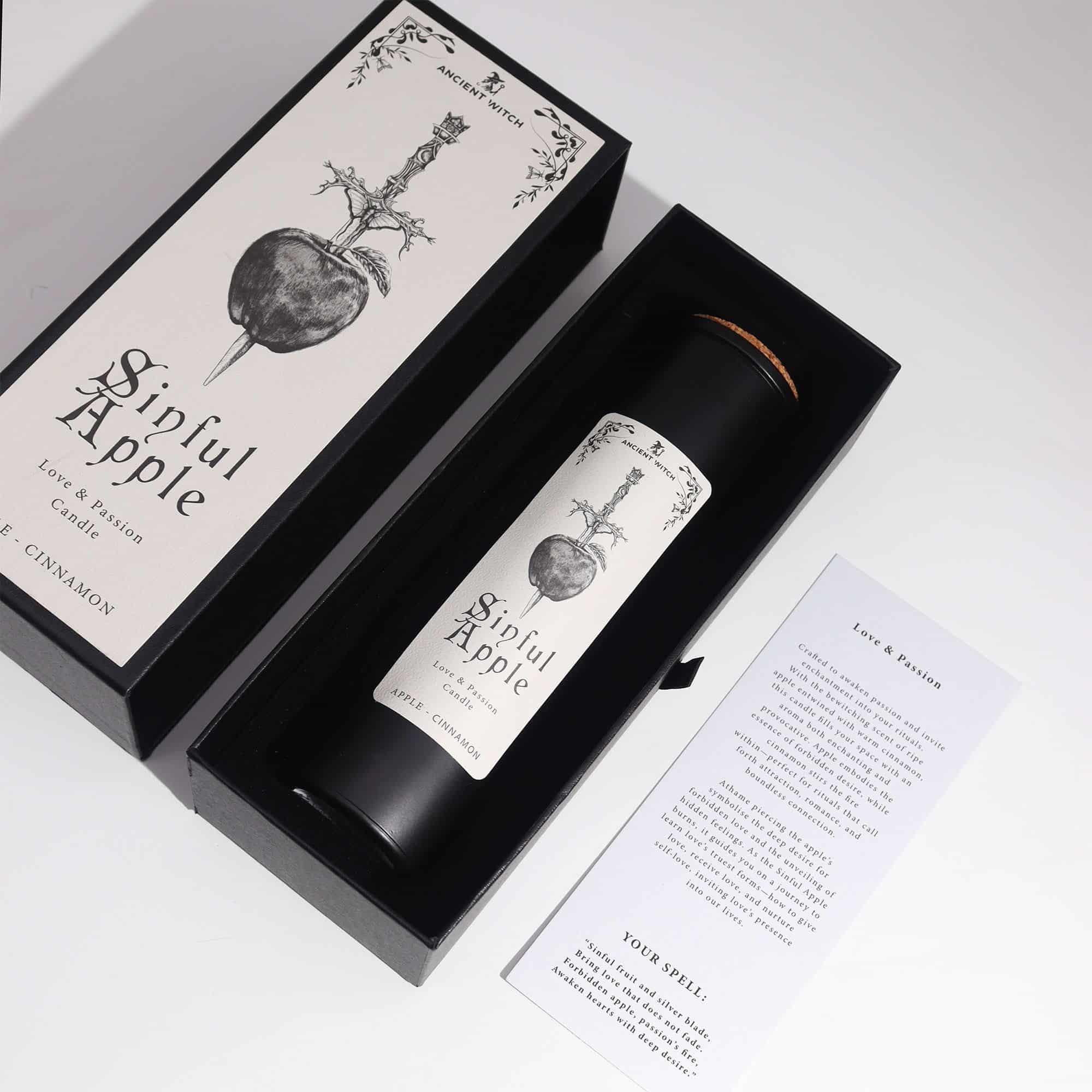 Velas Purificadoras de Brujas Antiguas - Manzana pecaminosa - Imagen 5