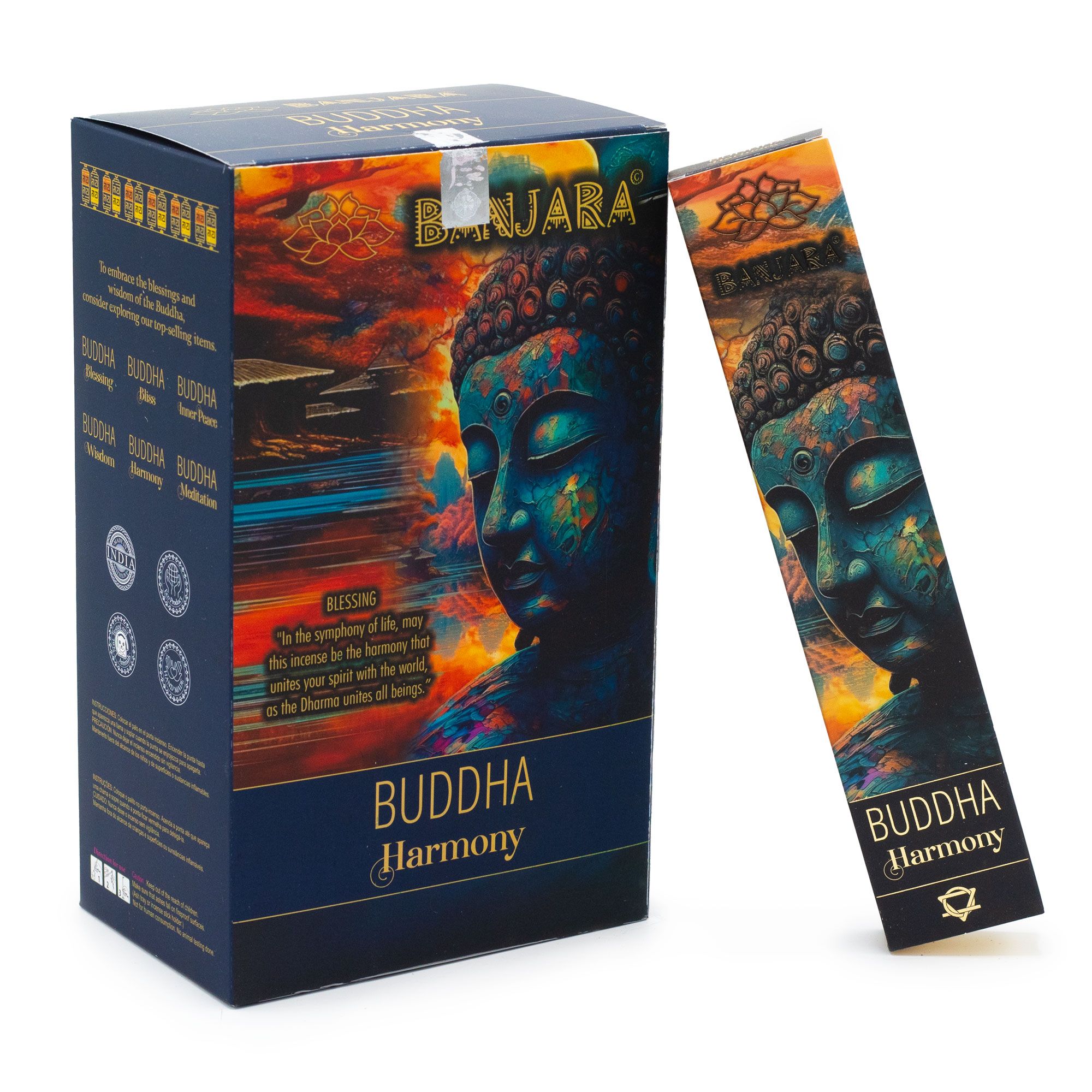 Incienso Buda Banjara - Armonia - Imagen 2