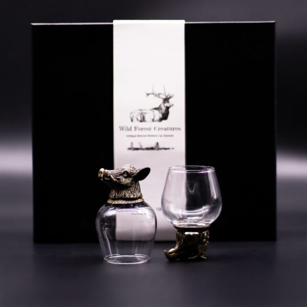 Set de regalo de 6 vasos (50ml) - Criaturas Místicas - Bronce Antiguo - Imagen 3