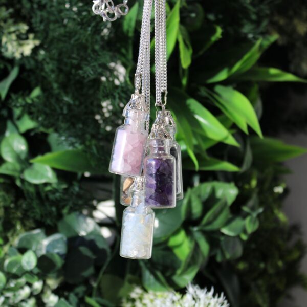 Collar de Piedras Preciosas Embotelladas - Ónix Negro - Imagen 4