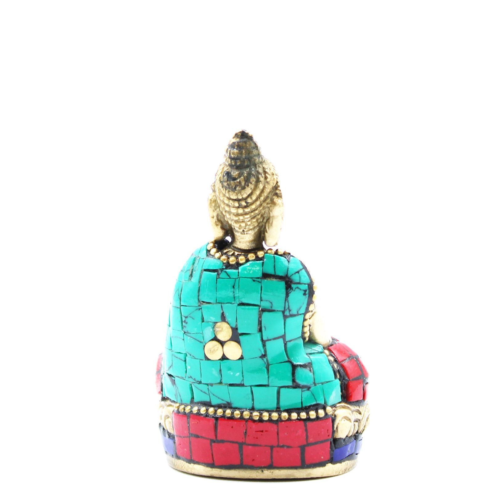 Figura de Buda de Latón - Manos Arriba - 7.5 cm - Imagen 5