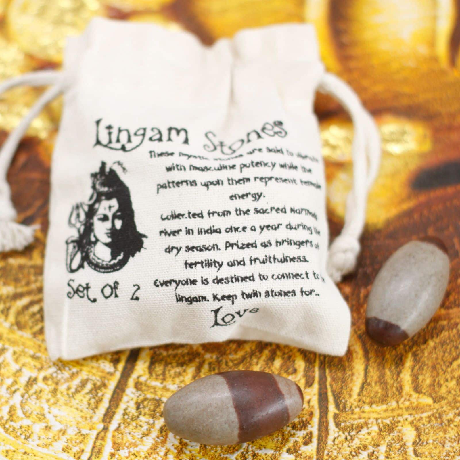 Lingam de dos pulgadas - 2 piedras - Imagen 6