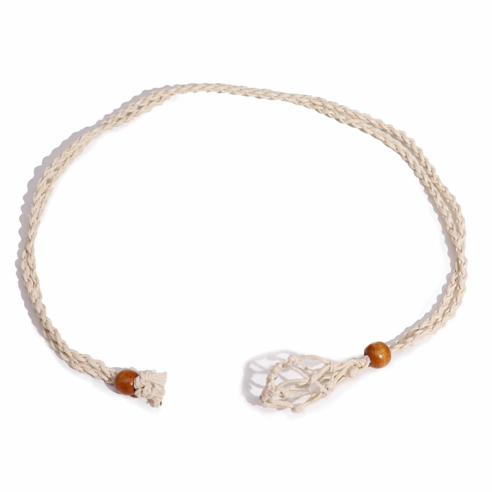 Cordones para Collar de Pieras Preciosas 45 cm - Natural - Imagen 6