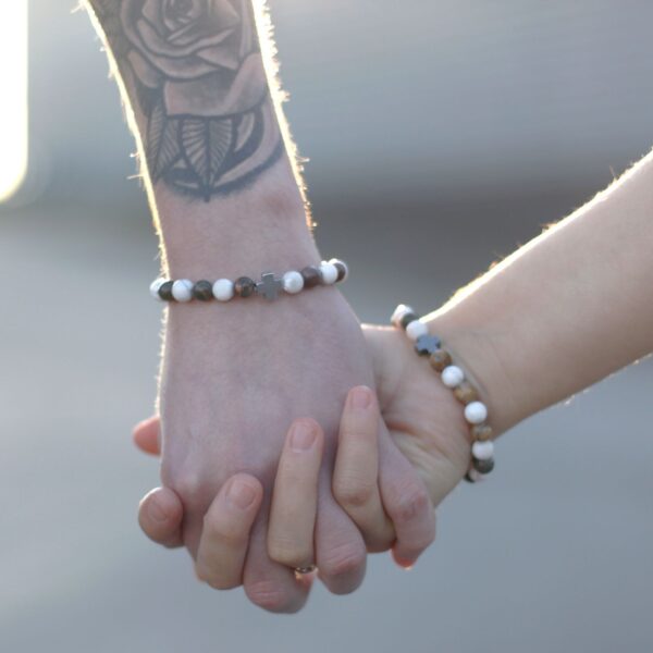 2 Pulseras con Piedras Preciosas - Arco Iris - Imagen 6
