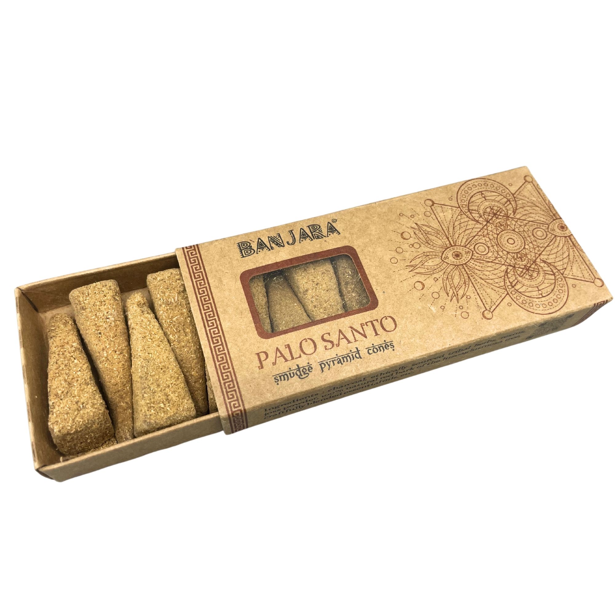 Conos piramidales Banjara Smudge - Palo Santo - Imagen 6