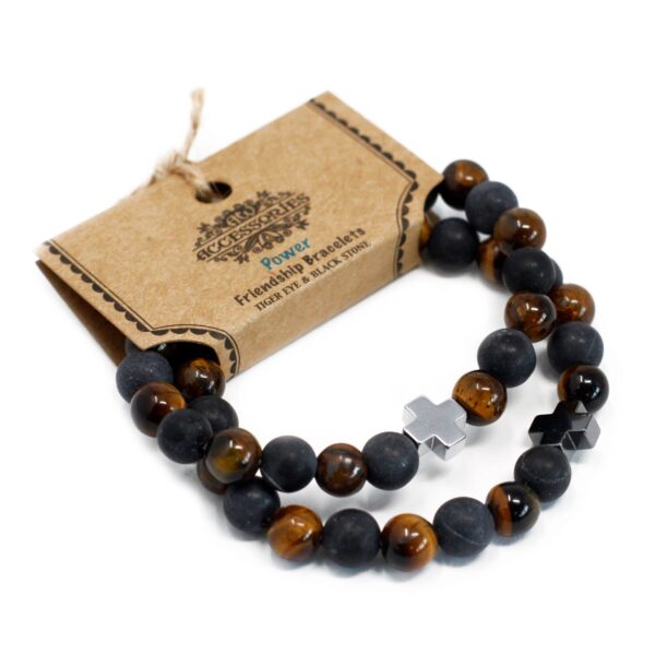 2 Pulseras con Piedras Preciosas - Fuerza - Imagen 11