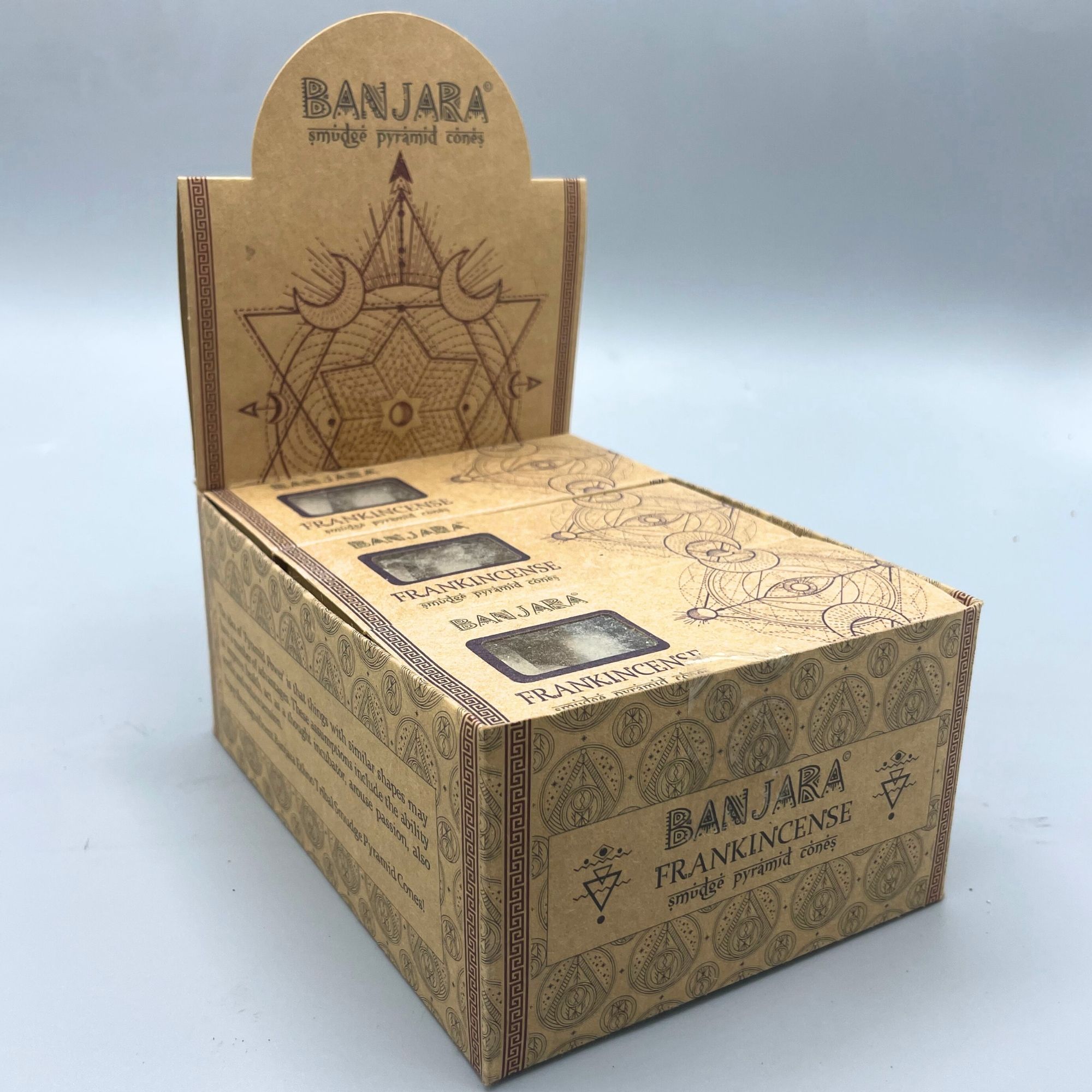 Conos piramidales Banjara Smudge - Incienso - Imagen 4