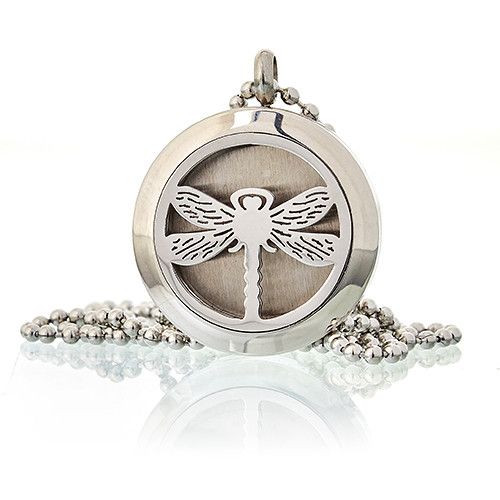 Collar difusor de aromaterapia 25mm - Libélula - Imagen 3