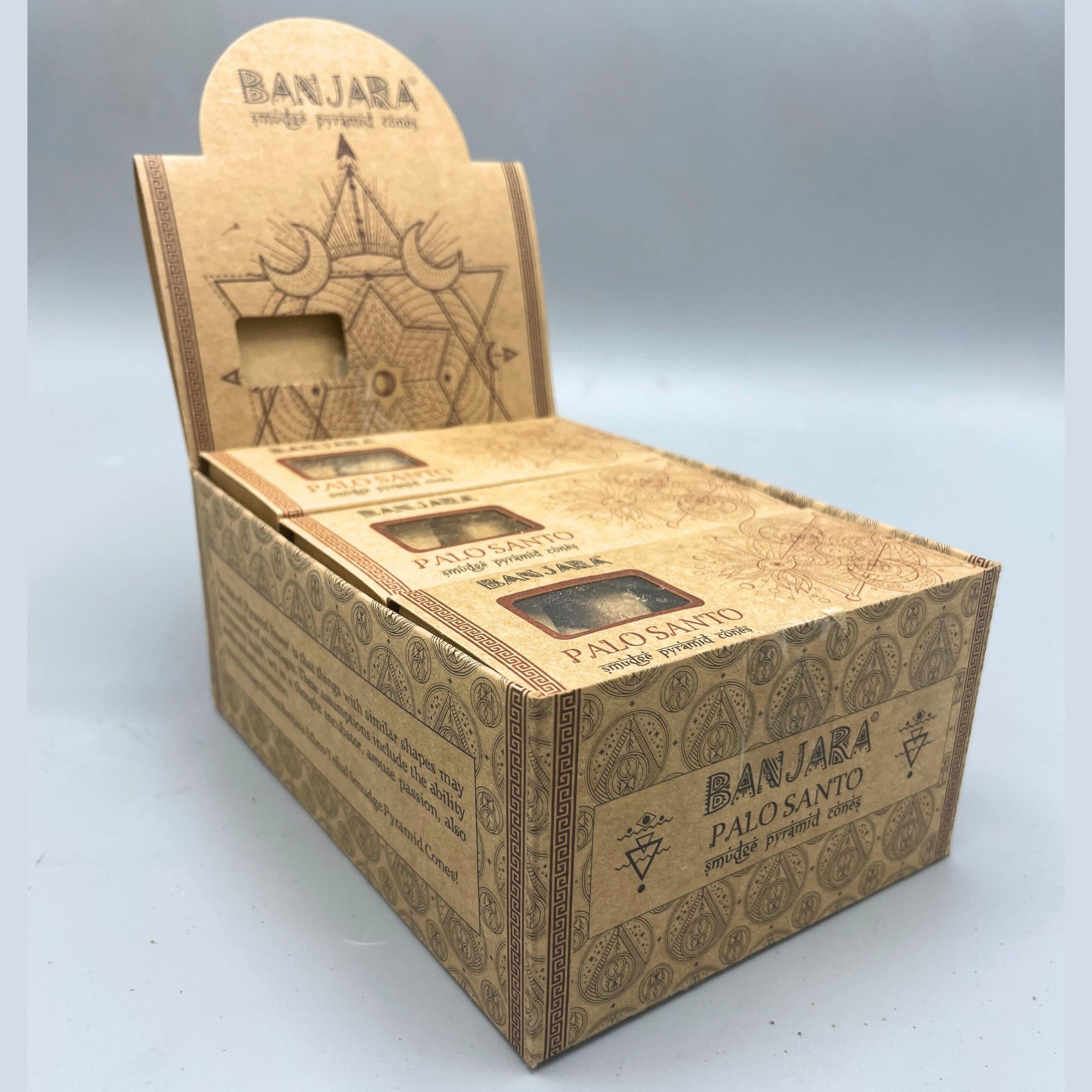 Conos piramidales Banjara Smudge - Palo Santo - Imagen 7