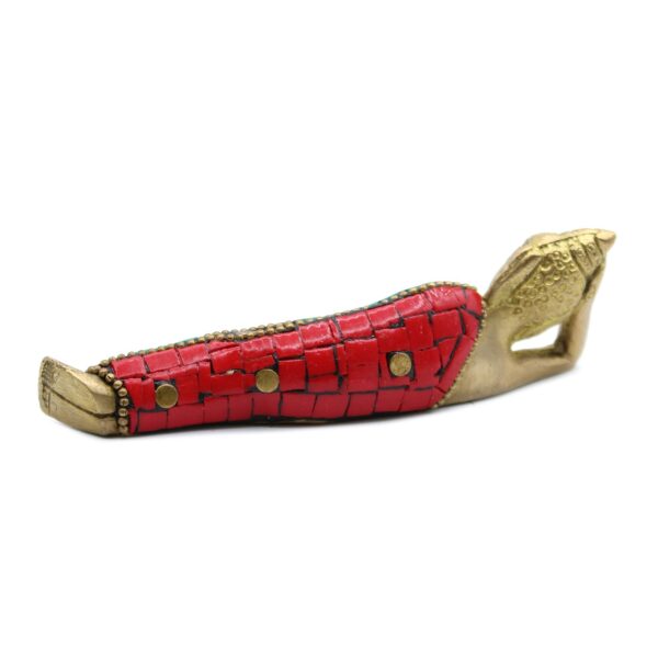 Figura de Buda de Latón - Acostado - 10cm - Imagen 5