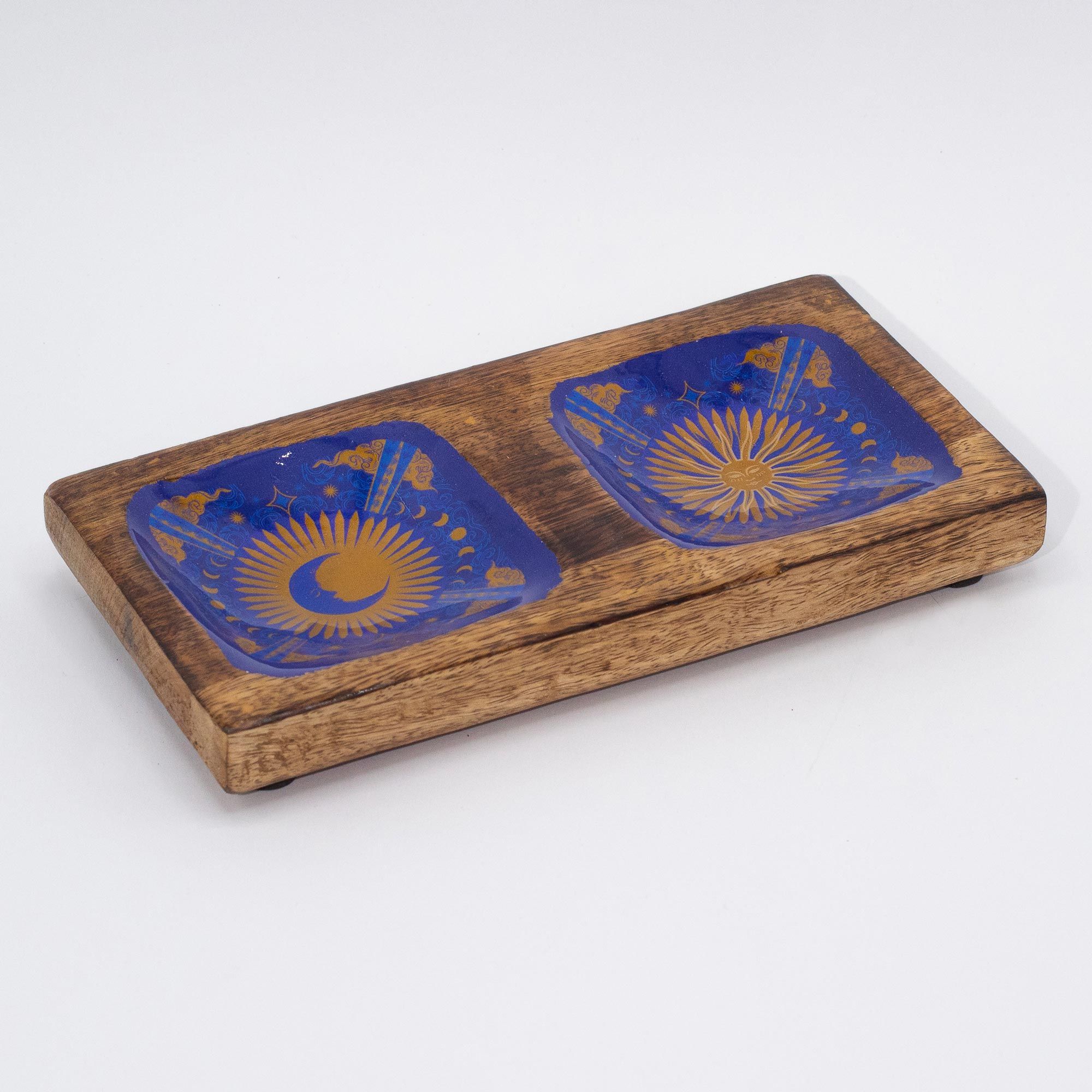 Bandeja doble 20x10x2.5cm - Sol & Luna - HOP HARE - Imagen 3