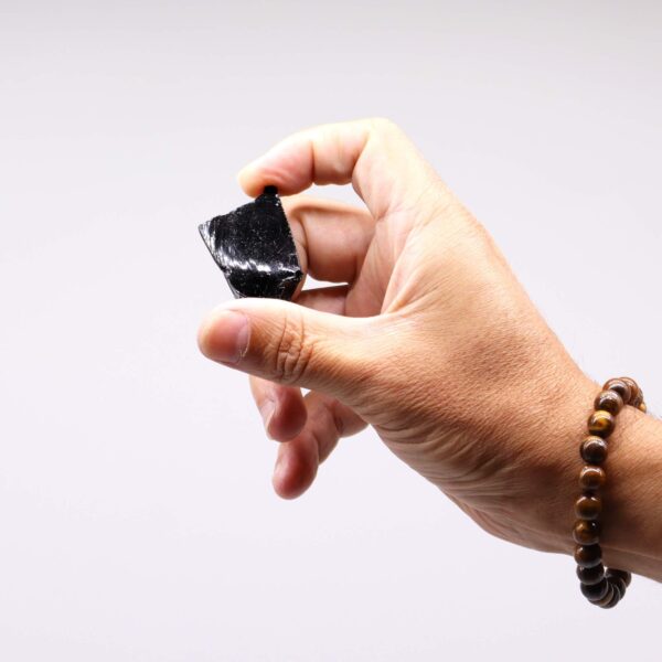 Cristales en bruto (500 g) - Obsidiana Negra - Imagen 4