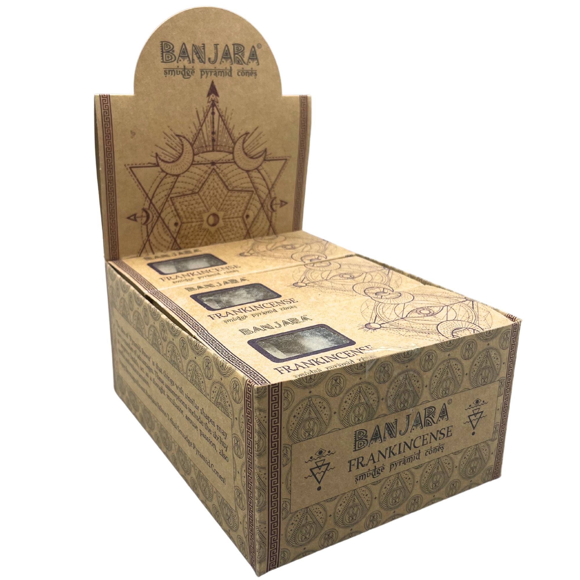 Conos piramidales Banjara Smudge - Incienso - Imagen 5