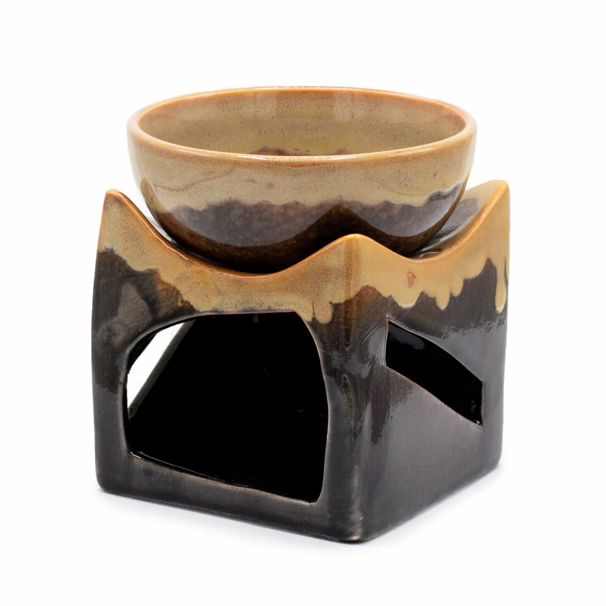 Quemador de aceite grande Moneda de la Suerte - Marrón - Imagen 2