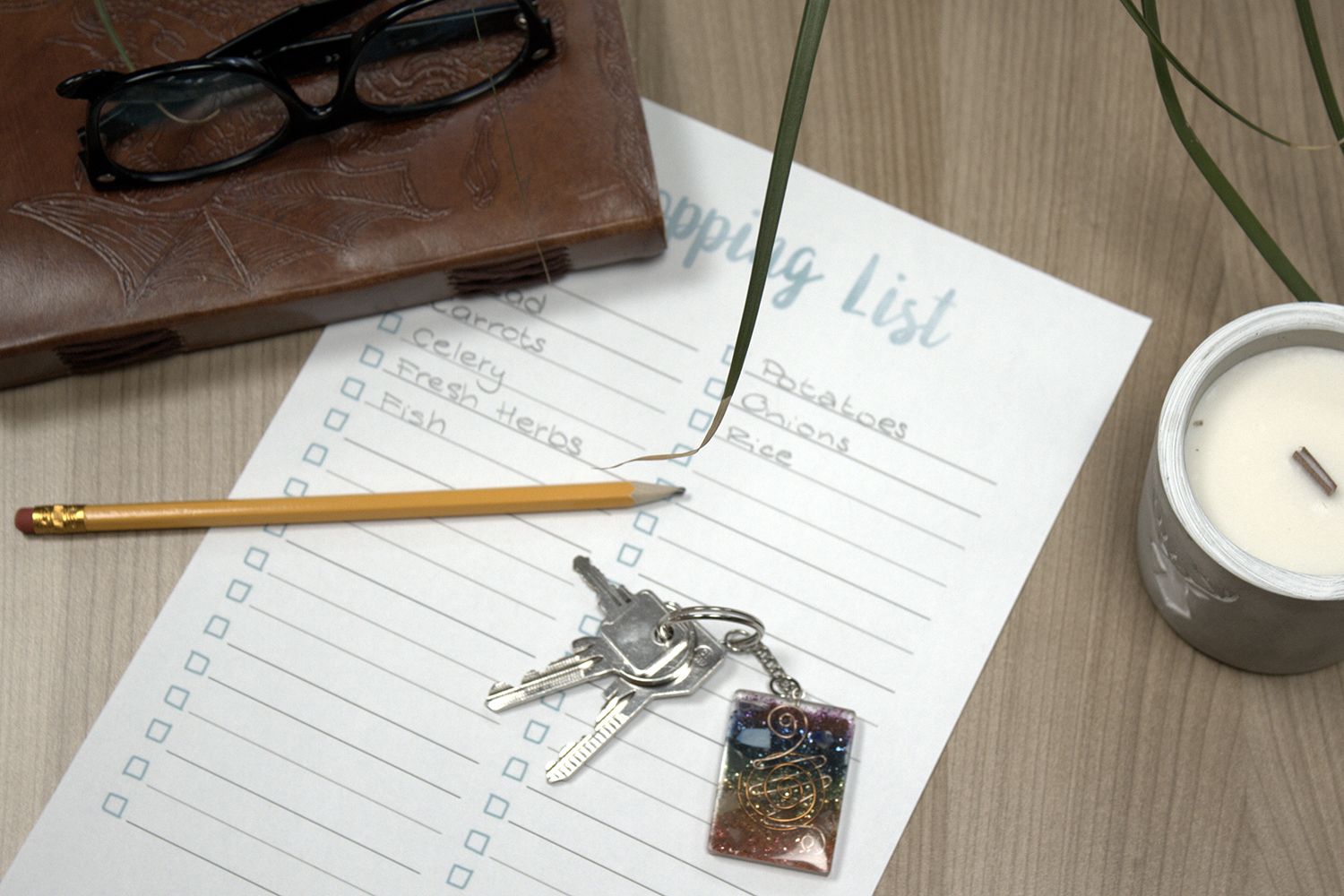 Llavero Orgonite Power - Turmalina Protector Hogar - Imagen 4