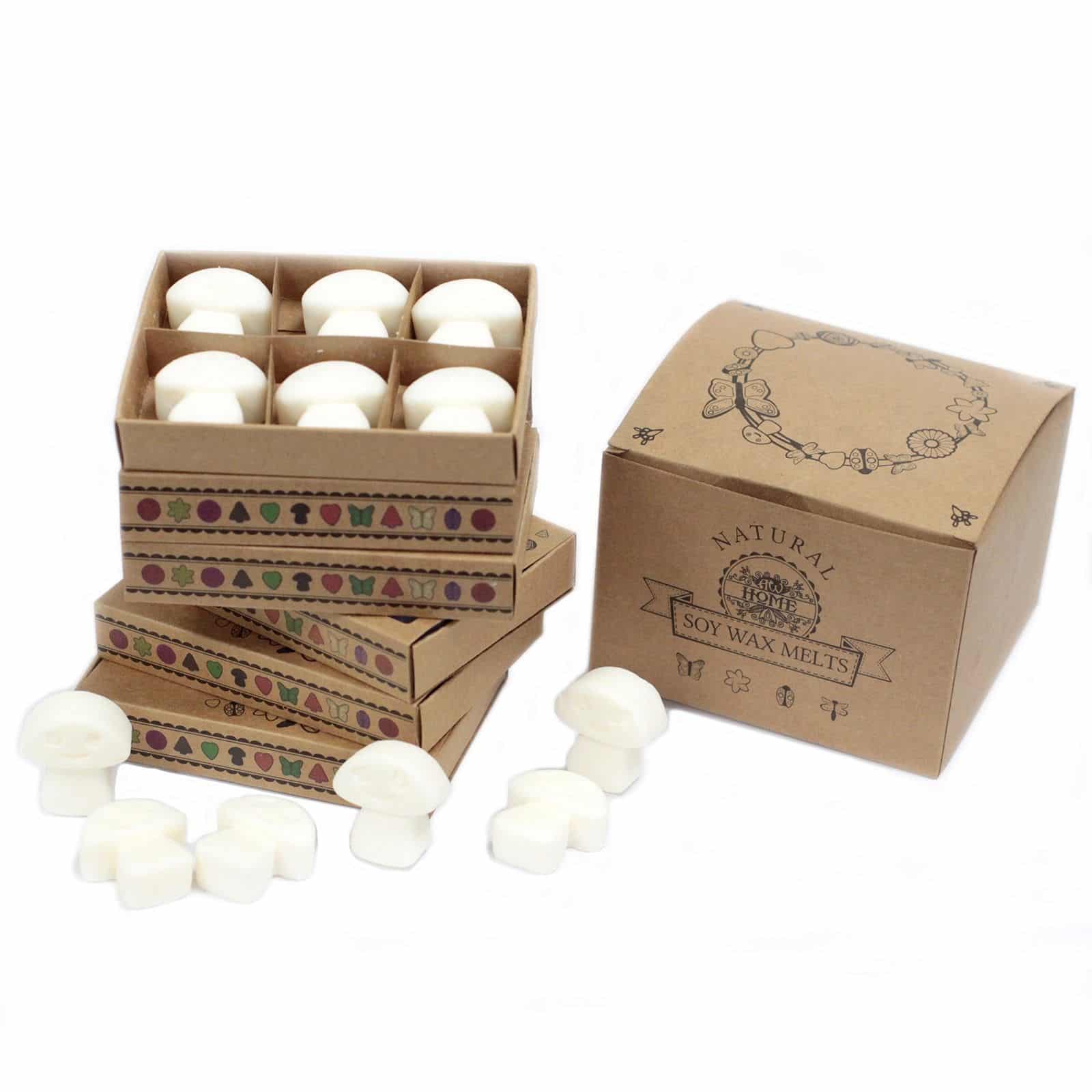 Caja de 6 ceras de Soja - Almizcle blanco - Imagen 2