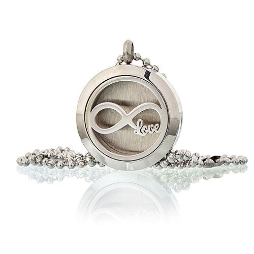 Collar difusor de aromaterapia 25mm - Amor infinito - Imagen 3