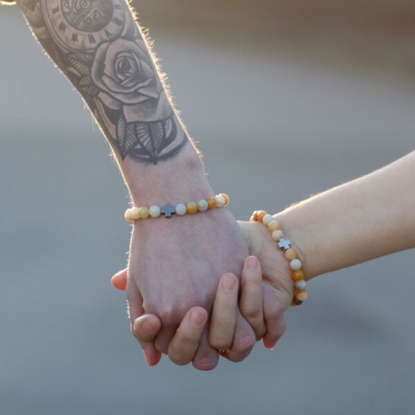 2 Pulseras con Piedras Preciosas - Arco Iris - Imagen 8