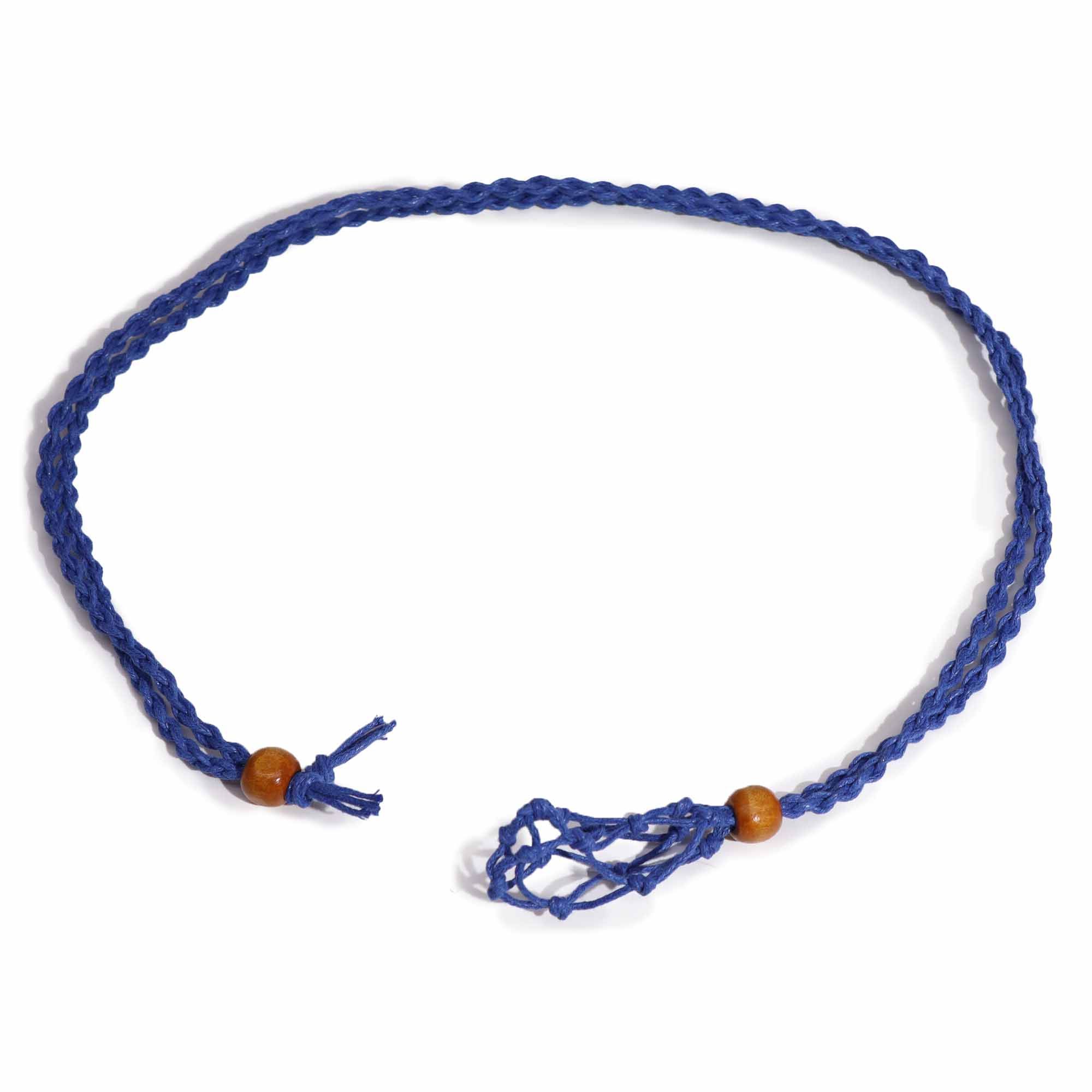 Cordones para Collar de Pieras Preciosas 45 cm - Azul Marino - Imagen 7