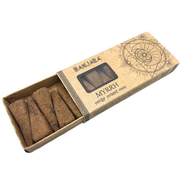 Conos piramidales Banjara Smudge -  Mirra - Imagen 4