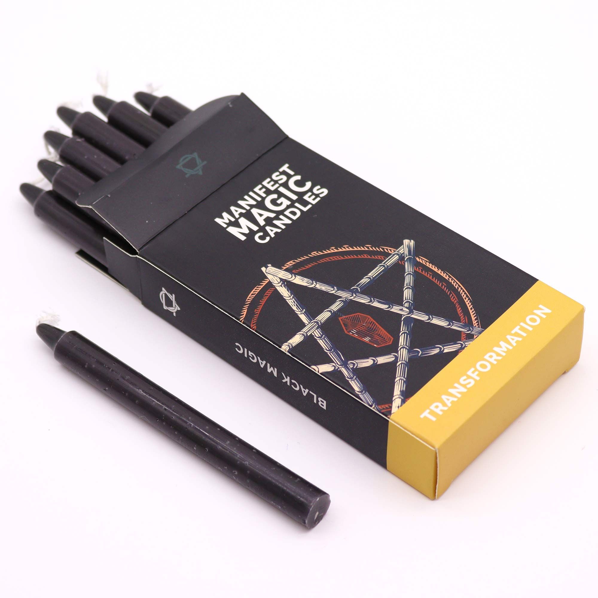 Velas Mágicas Manifest (pack de 12) - Negro - Imagen 3