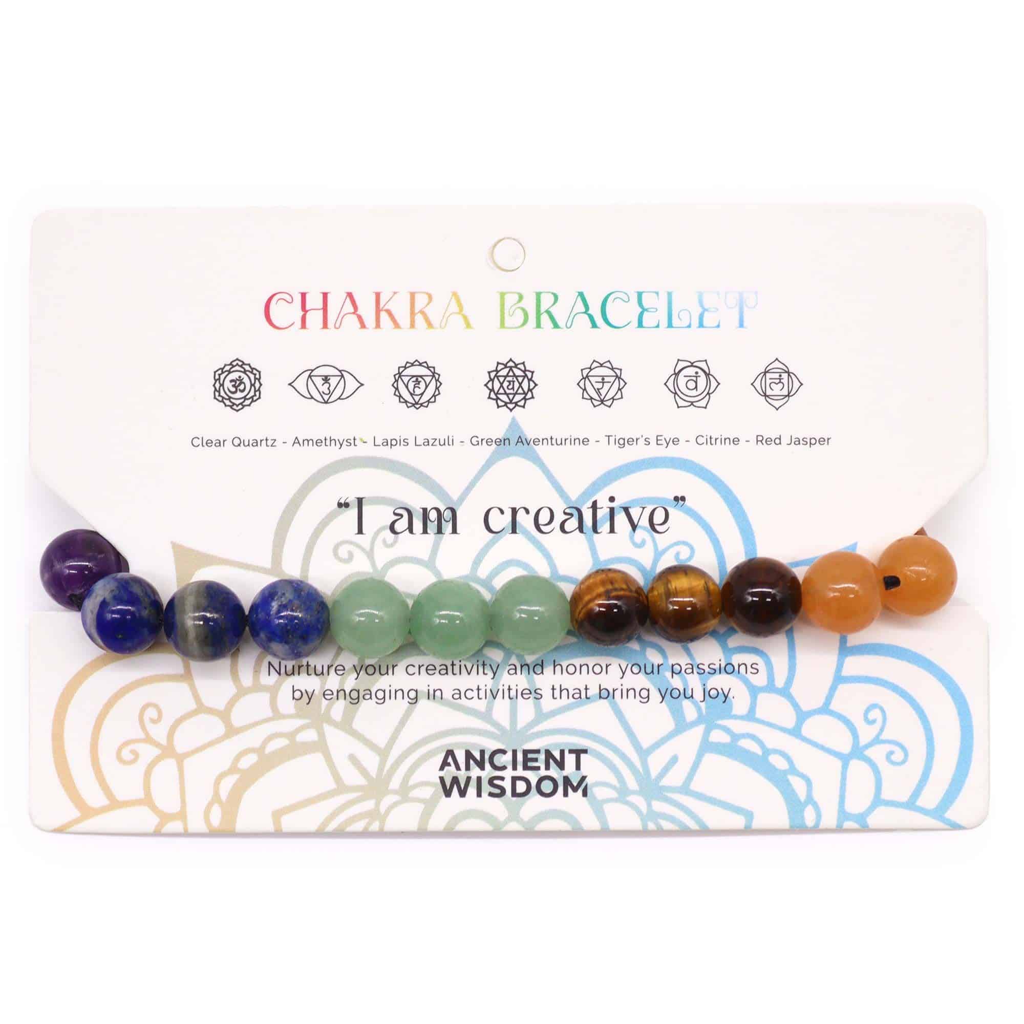 Pulseras de chakras - 21 piedras - Imagen 2