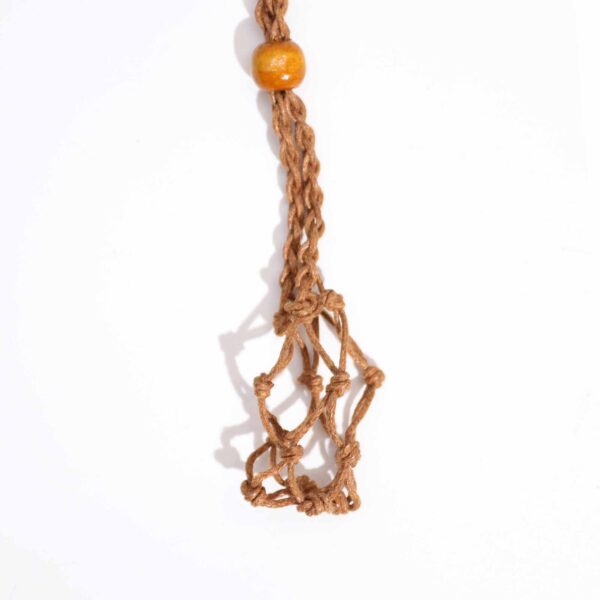 Cordones para Collar de Pieras Preciosas 45 cm - Marron - Imagen 3
