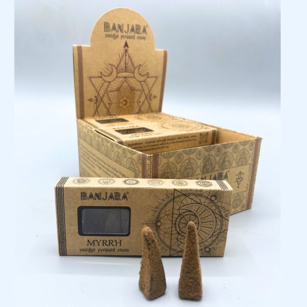 Conos piramidales Banjara Smudge -  Mirra - Imagen 6