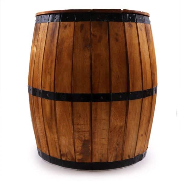 Taburete de barril de cerveza y soporte para sombrilla - Natural - Imagen 10