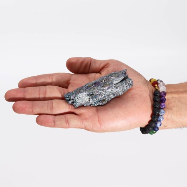 Titanio Natural Mejorado - Piedra de los Siete Chakras (aprox 40-80gm 7-10cm) - Imagen 4