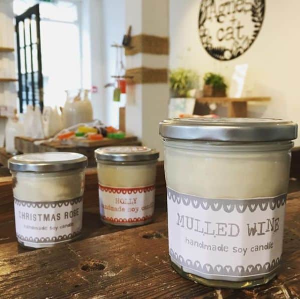 Velas en Bote de Cristal - Citrus - Imagen 3